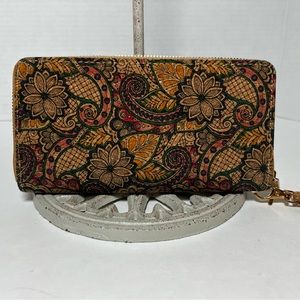 Portuguese Tile Cork Wallet/Wristlet